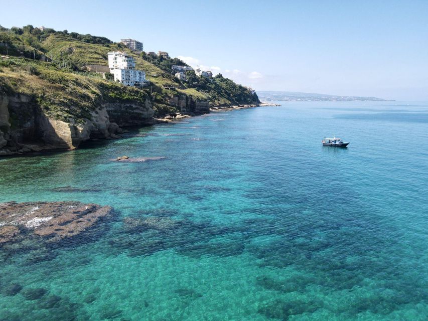Pizzo: Fishing, Snorkeling, Dolphin Watching - Cruising past Pizzo’s historic center