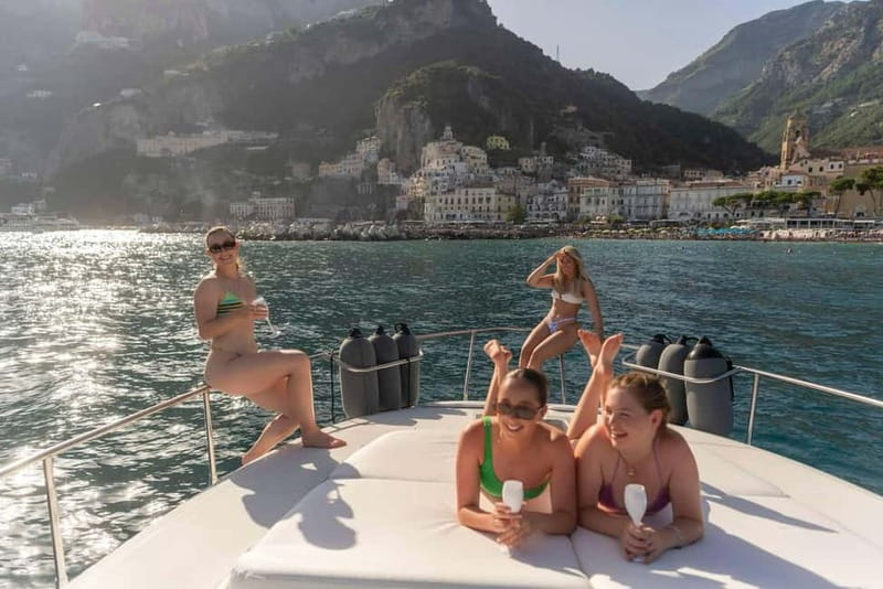 Positano: Boat Adventure, Caves, Beaches, Snorkeling, Amalfi - What the boat and crew add to the day