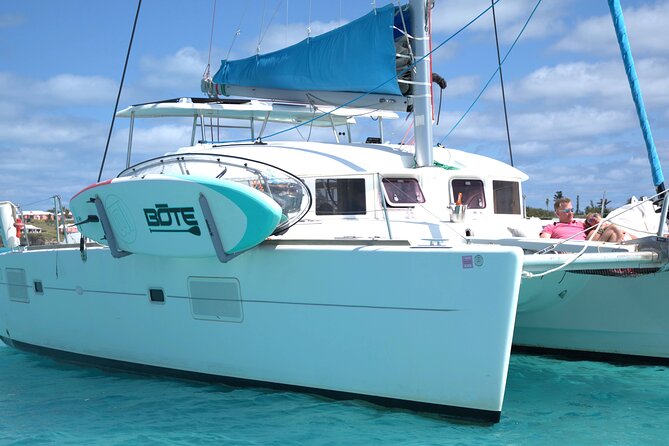 Private Catamaran Swim sail snorkel cliff jumping SUP - SUP, crystal kayak, swimming, and hammock time