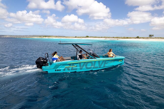 Private Half day REVOLVE Boat & Snorkeling tour in Bonaire - Two guided snorkel stops, not just a quick swim