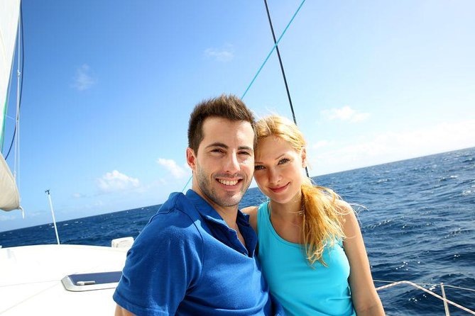 Private Luxury Catamaran Yacht. Full or Half Day Charter - Sail, Beach, Snorkel. - Boarding at Havensight