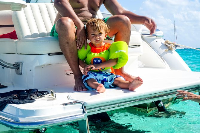 Private, luxury, custom charters to Stingray City, Snorkeling & More - Rum Point and the reef: choose your version of the stop
