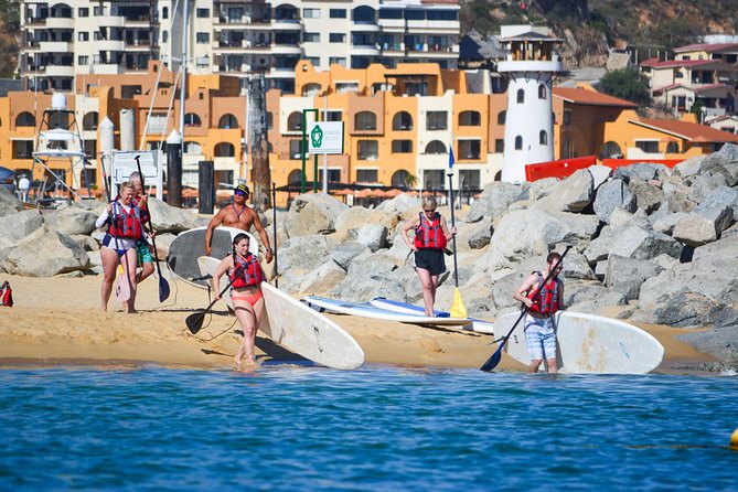 Private Paddleboard and snorkel at the arch - Playa del Amor and Divorce Beach from the water