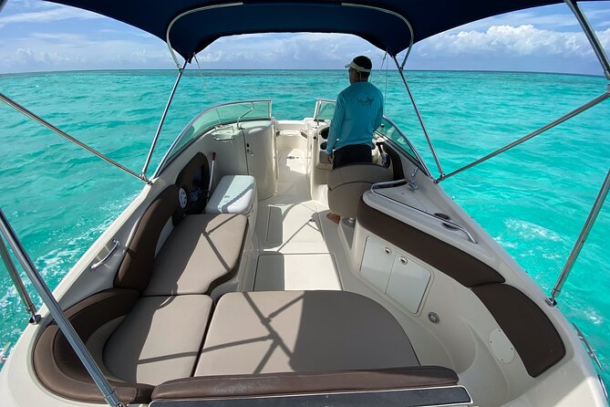 Private snorkeling with 23ft Sea Ray in San Miguel de Cozumel - Weather, cancellation, and other practical details