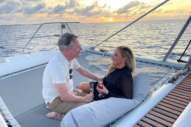 Private Sunset Dinner Cruise in Bonaire w/ Sailing & Snorkeling - What Julia and James add to the trip