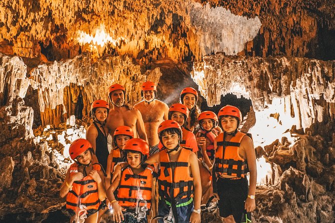 Private Tulum Ruins, Reef Snorkel & Cenote Adventure - Cool freshwater at Yax-Muul