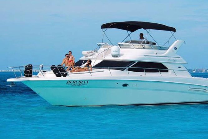 Private Yacht - 46 ft SeaRay Cancun Bay Snorkel 23P4 - Cancun Bay, Isla Mujeres, and Playa Norte