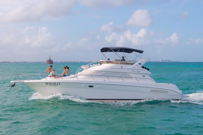 Private Yacht - 46 ft SeaRay Cancun Bay Snorkel 23P4 - Who will get the most from this charter