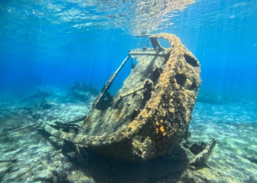 Proti Island: Snorkeling Boat Tour - Vourlia Beach and the shipwreck