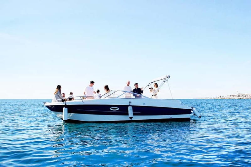 Puerto Banús: Floky Boat Cruise with Snorkeling & Paddle SUP - Choosing between one and eight hours