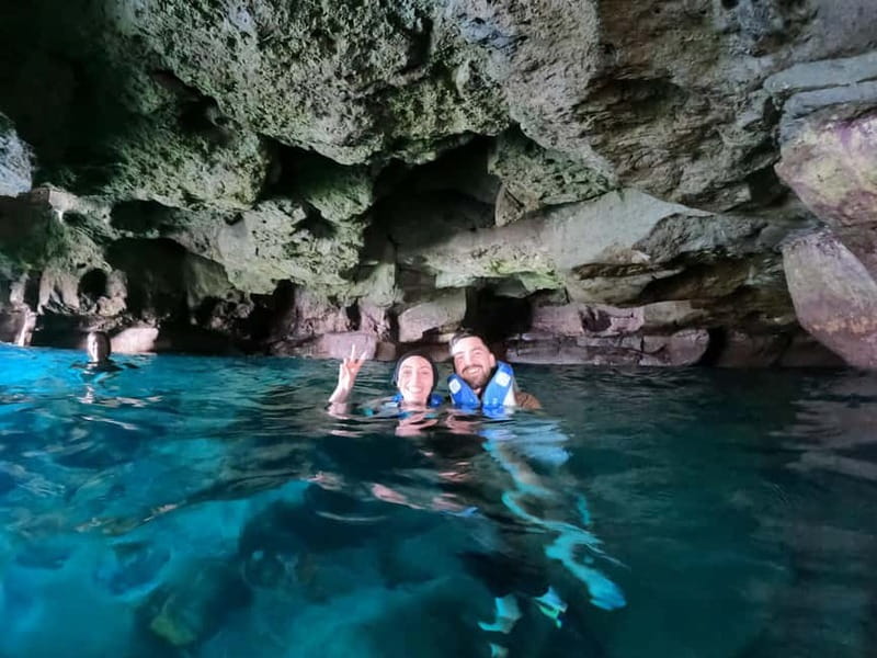 Puerto Mogán: Guided Adventure Kayak Tour in Caves & Snorkel - Inside Mogán’s cave system