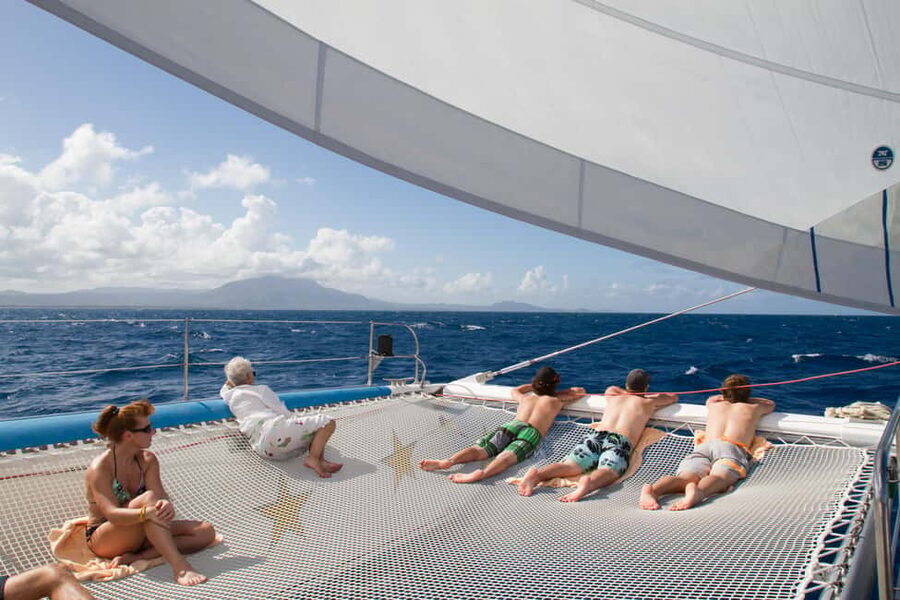 Puerto Plata: Catamaran Snorkeling Trip w/ Buffet & Open Bar - Lunch, drinks, and a second swim