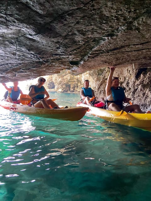 Pula: 3-hrs Kayak, Cliffs & Snorkeling Small Group Adventure - Key points to know before booking