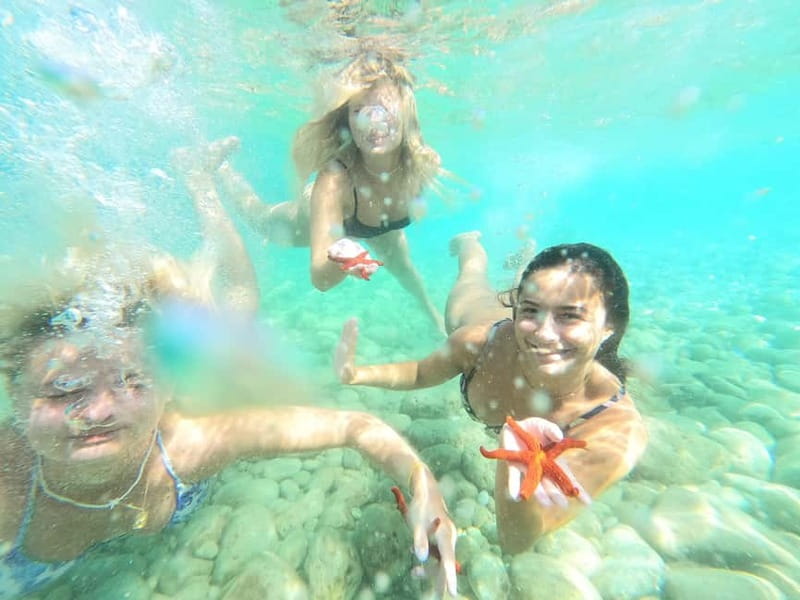 Pula: Kayak Tour, Cliff Jumping, Snorkeling & GoPro Pictures - Along Pula’s cliffs and the School of Cormorans