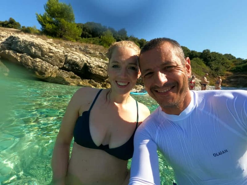 Pula: Kayak Tour, Cliff Jumping, Snorkeling & GoPro Pictures - GoPro photos and what is included