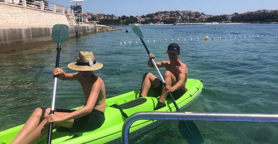 Pula: Kayaking and Snorkeling Self-Guided Tour - Caves, cliffs, and quiet beach stops