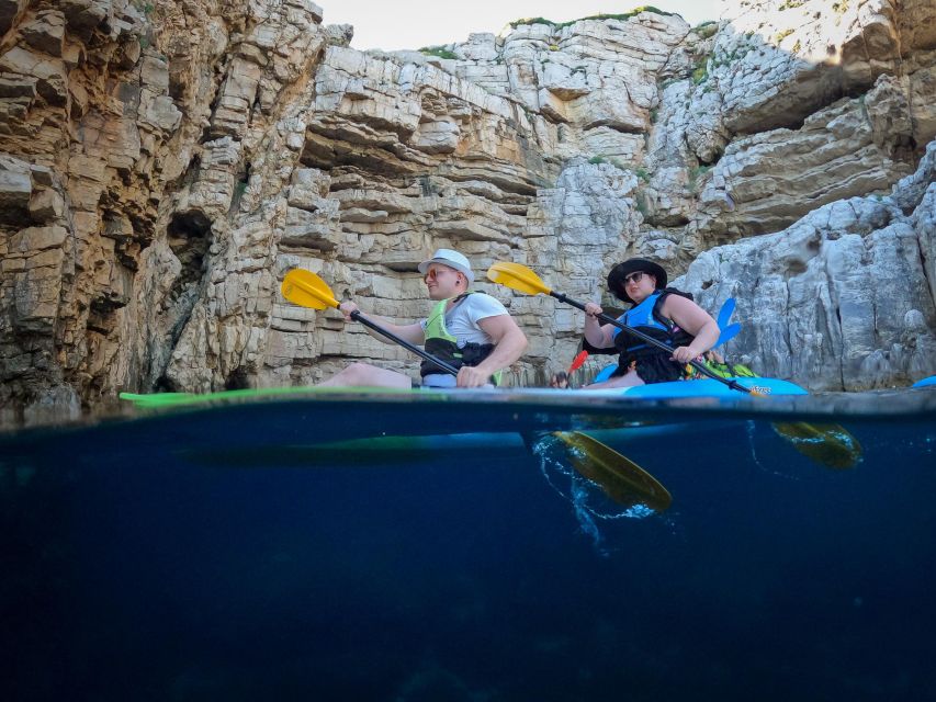 Pula: Kayaking,Snorkeling, Cliff jumping Tour with Wetsuit - The cave change you need to know about