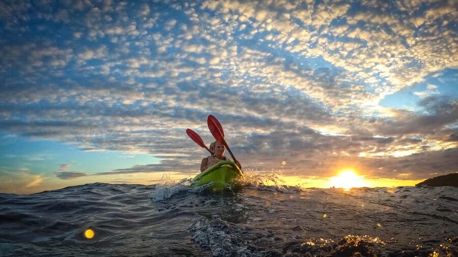 Pula: Kayaking,Snorkeling, Cliff jumping Tour with Wetsuit - Cliff jumping, swimming, and snorkeling