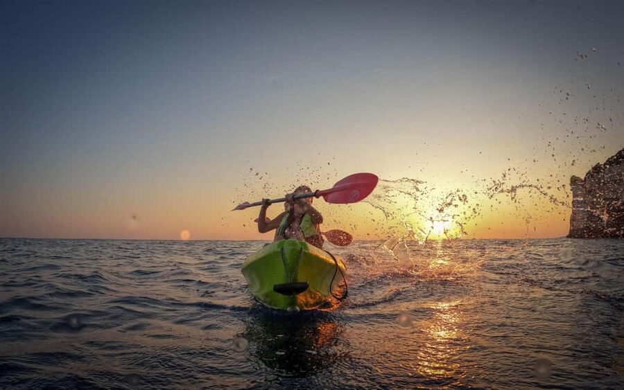Pula: Kayaking,Snorkeling, Cliff jumping Tour with Wetsuit - GoPro photos and the practical catch