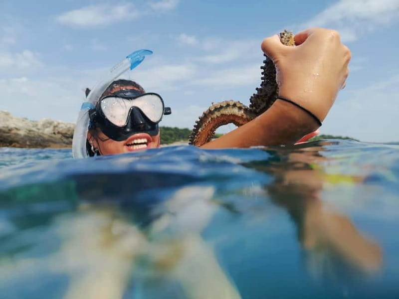 Pula: Sea Adventure – Boat, Kayak, Snorkeling & Cliff Jumps - The 15-minute boat ride to Muzil Peninsula