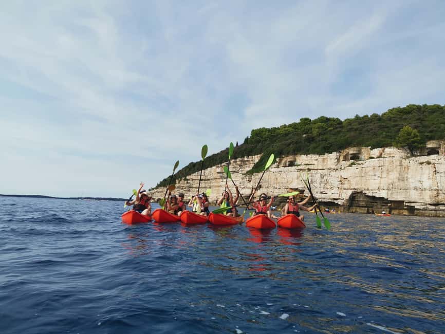 Pula: Sea Adventure – Boat, Kayak, Snorkeling & Cliff Jumps - What the three hours feel like physically