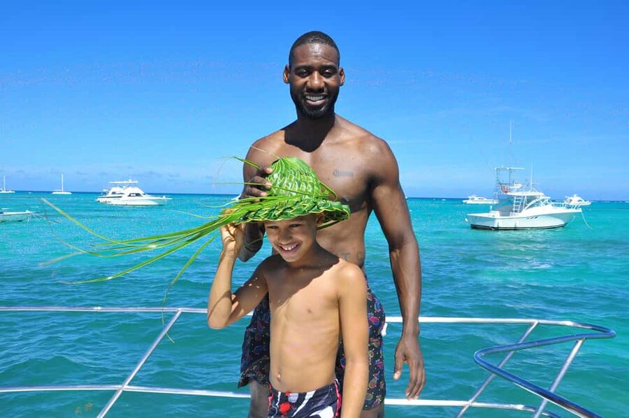 Punta Cana: Catamaran Tour with Reef Snorkeling and Open Bar - Swimming in the natural pool