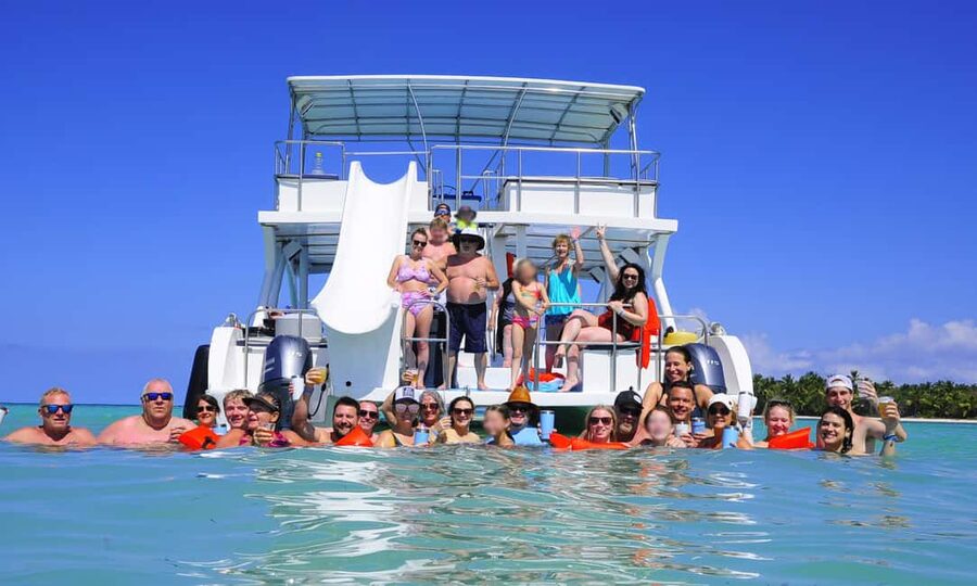 Punta Cana: Catamaran Tour with Reef Snorkeling and Open Bar - Hotel pickup and the ride to the dock