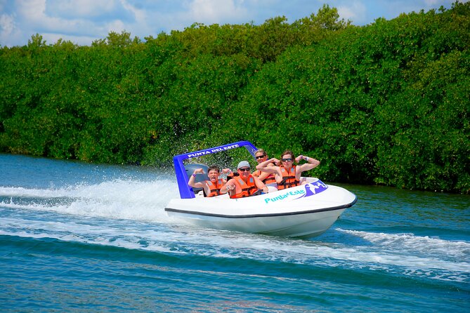 Reef Snorkeling & Jungle Speedboat Adventure with Mayan Ceremony - Snorkeling above the reef