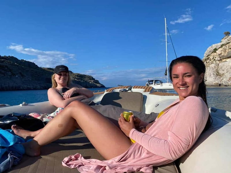 Rhodes: Anthony Quinn Bay & Sea Caves Snorkeling Cruise - The boat, equipment, and comfort level