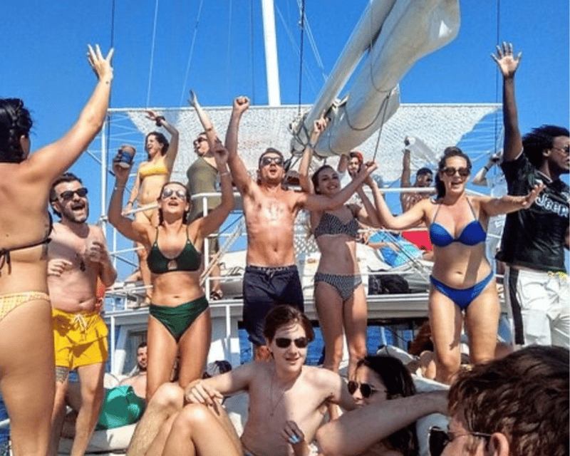 Rhodes: Boat Tour with Snorkeling, Gourmet Buffet & Open Bar - Anthony Quinn Bay is the scenic finale