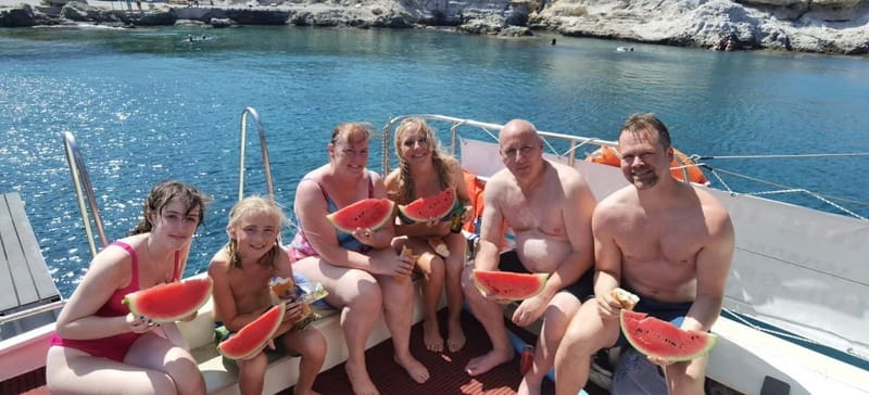 Rhodes: Private Sunset Cruise with Swimming & Snorkeling - What the $305 group price really means
