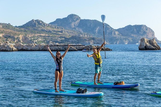 Rhodes: Stand Up Paddle & Snorkel Adventure - Pickup From Rhodes Hotels