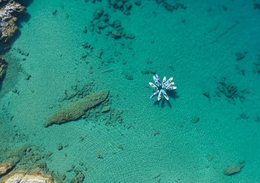 Rhodes: Stand-Up Paddleboard and Snorkeling Tour - From Stegna beach to the east coast cliffs