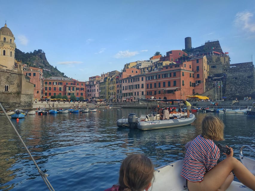 Riomaggiore: Cinque Terre Daytime Cruise with Snorkeling - The five villages from the Ligurian Sea