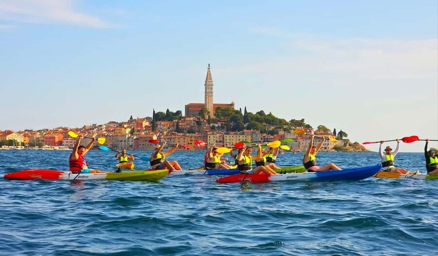 Rovinj-Amazing kayak tour &snorkeling &free drink &photos - What the open water feels like