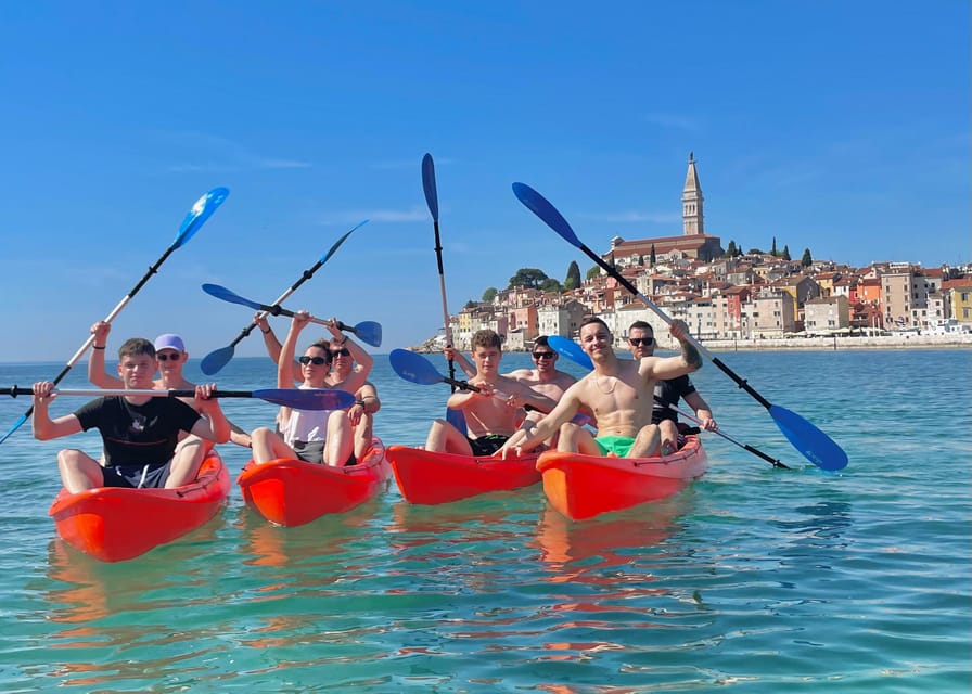 Rovinj:BUBA KAYAK TOURS:snorkeling,jumping,FREEdrinks&photos - Key points to know before you book
