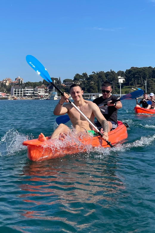 Rovinj:BUBA KAYAK TOURS:snorkeling,jumping,FREEdrinks&photos - Why this kayak tour works so well in Rovinj
