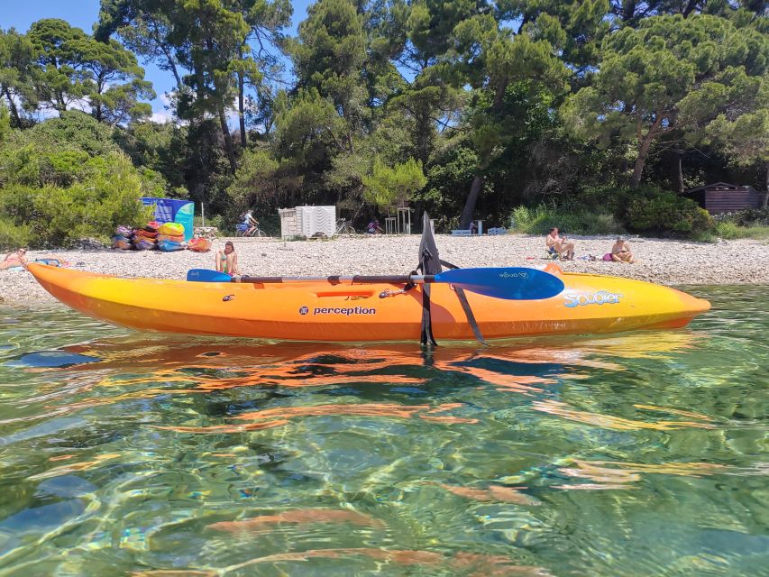 Rovinj: Golden Cape Desert Islands Kayak & Snorkeling Tour - How hard is the kayaking?
