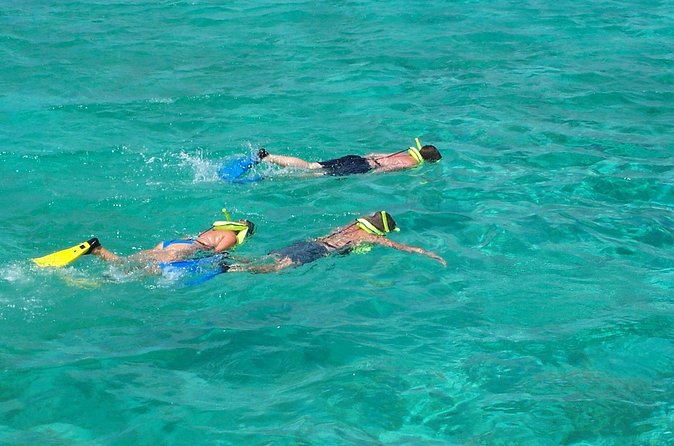 Sail and Snorkel at Cades Reef - An hour on a secluded beach