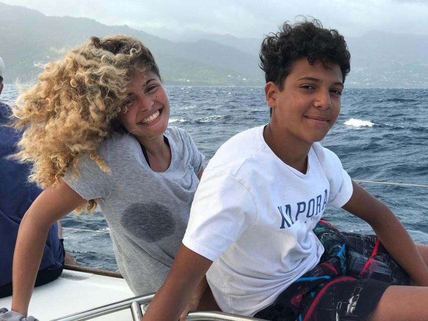 Sailing and Snorkeling Day Tour to Les Saintes - A relaxed crew and hands-on sailing lesson
