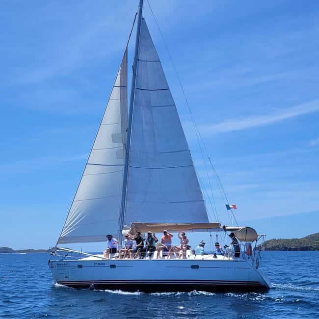 Sailing and Snorkeling Day Tour to Les Saintes - First views of Terre-de-Haut