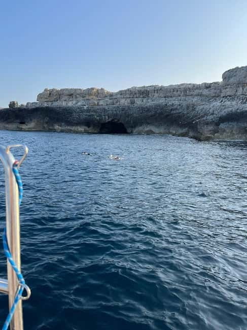 Sailing tour and guided snorkeling a Siracusa - The chance of dolphins on the return