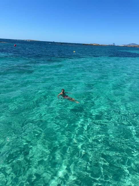 San Antonio: Es Vedrà & Formentera Boat Tour with Snorkeling - Returning at sunset