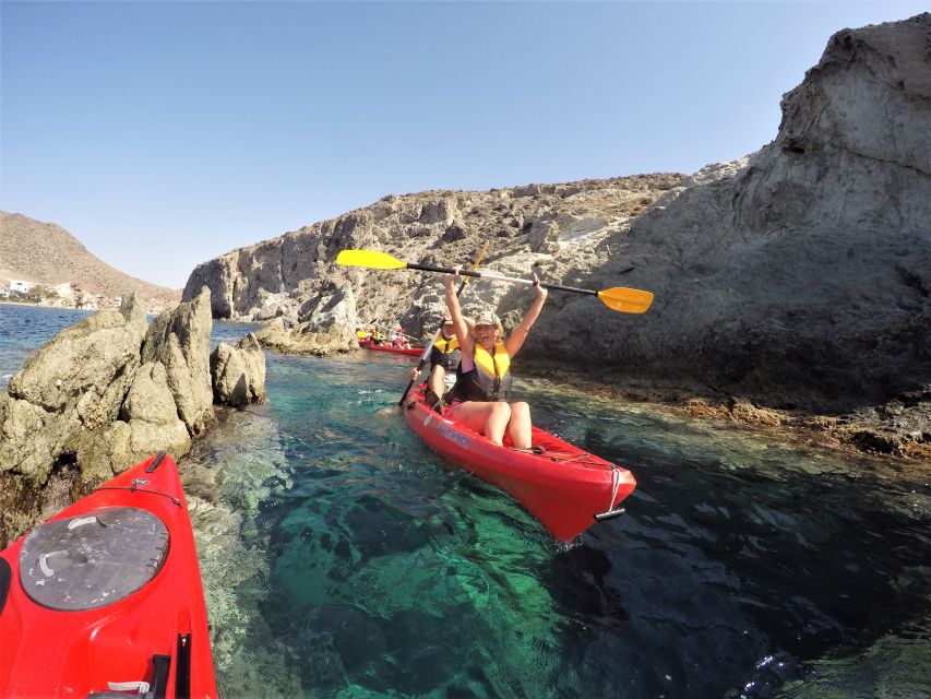 San José: Cabo de Gata Natural Park Kayak and Snorkel Tour - The safety briefing makes this a good first kayak trip
