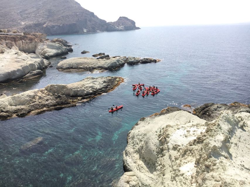 San José: Cabo de Gata Natural Park Kayak and Snorkel Tour - Meeting at the San José beach stand