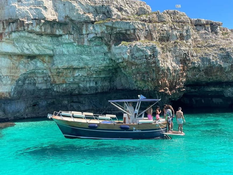 Santa Maria di Leuca : Tour in barca ,grotte e snorkeling - Swimming and snorkeling in the Ionian Sea