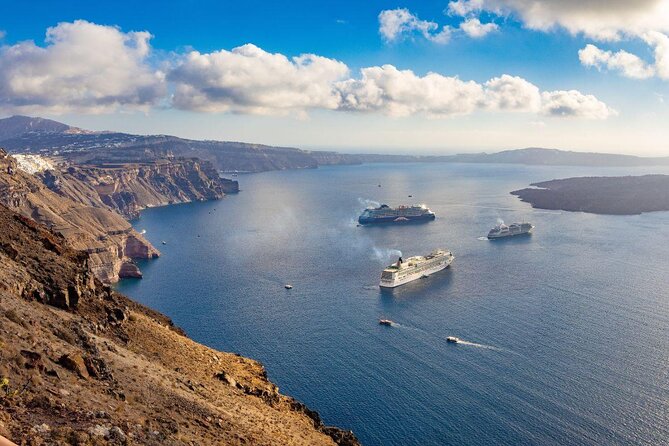 Santorini: Adventurous Catamaran Experience with Snorkeling - Key points at a glance