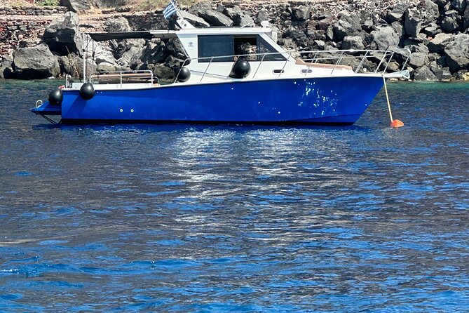 Santorini Fishing Private Cruise boat tour - BBQ, Snorkeling - Why this private Santorini cruise feels different