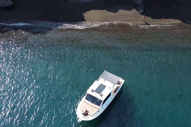 Santorini Fishing Private Cruise boat tour - BBQ, Snorkeling - Fishing near the volcano, with no promise of a catch