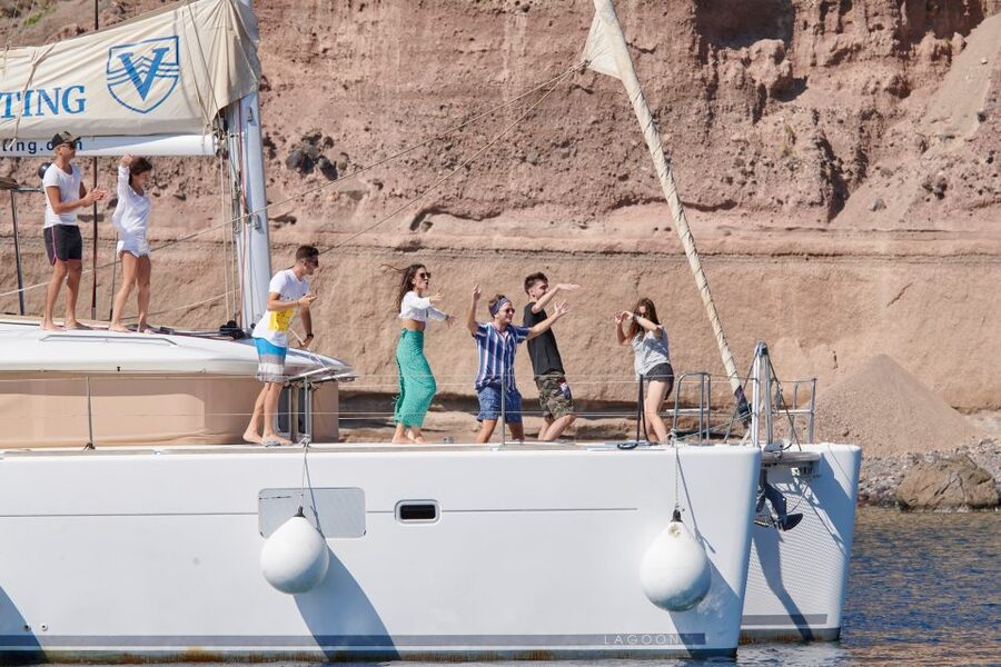 Santorini Gold Catamaran Cruise with Snorkel, BBQ & Open Bar - Six details worth knowing before you book